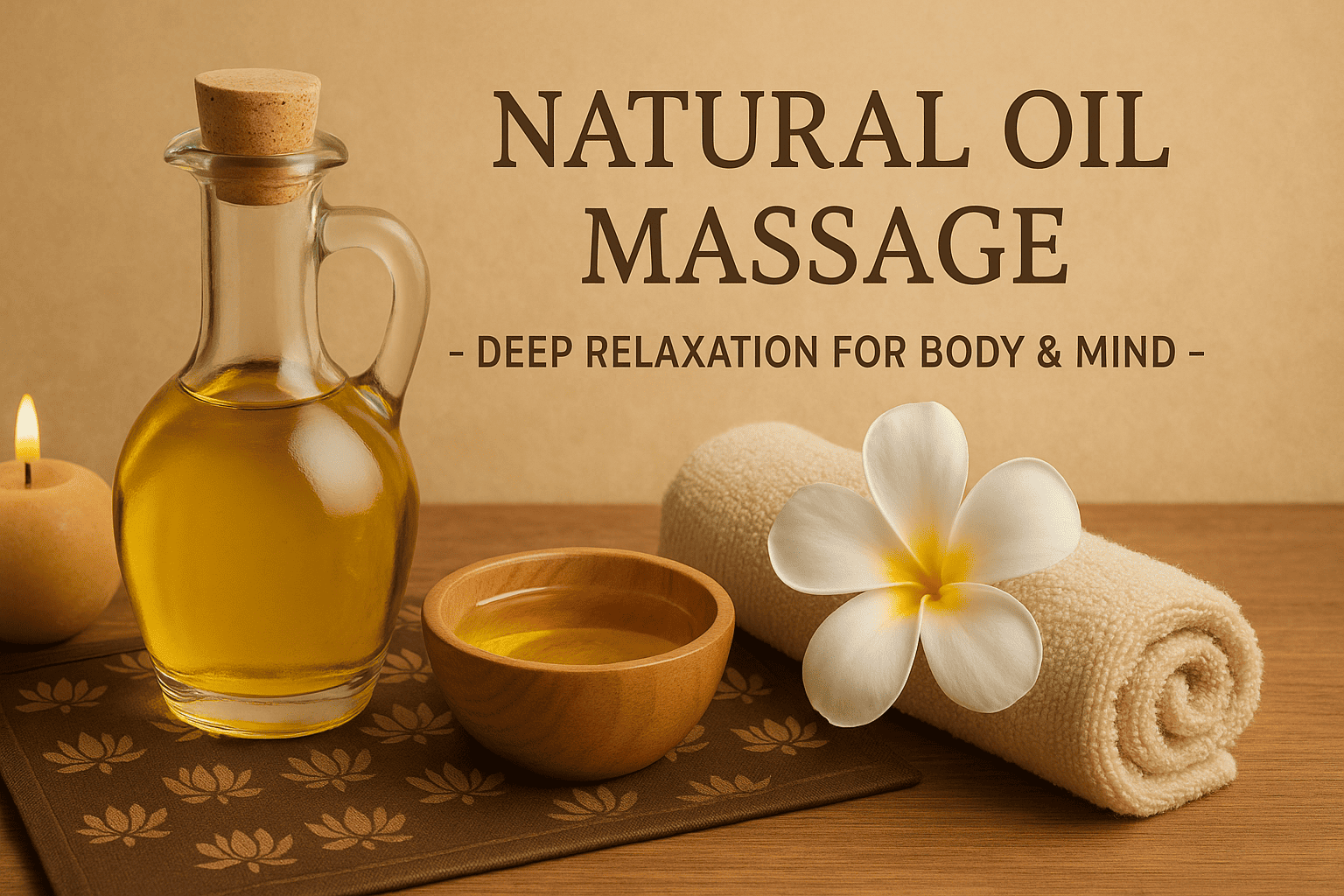 Natural Oil Massage Athens – Deep Relaxation for Body & Mind